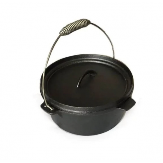 Garnek żeliwny z pokrywką Dutch Oven 3,9 l Kamado Bono